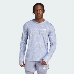 Adidas Performance JD7770 Own the Run CLIMACOOL 3-Stripes Long Sleeve Tee
