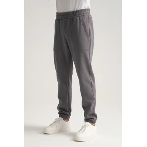 Premium Kışlık Erkek Eşofman Alt Regular Kalıp Paça Lastikli