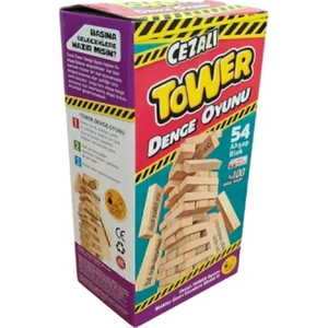 Jenga Ahşap Blok Oyunu (Denge Oyunu)