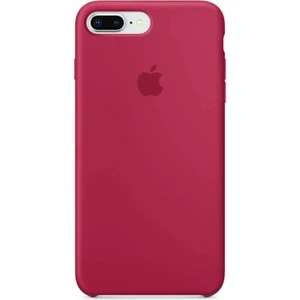 Piyasa Sepeti Apple iPhone 7 Plus Uyumlu Logolu Içi Kadife Altı Açık Lansman Rose Silikon Kılıf