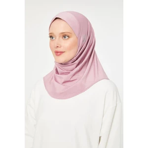 Melodi Scarf Kadın Tesettür Hijab Deniz Havuz Spor  Uyumlu Bone Pudra