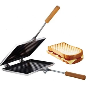 Taşhan Ocak Üstü Granit Kaplama Yanmaz Yapışmaz Döküm Tost Makinesi