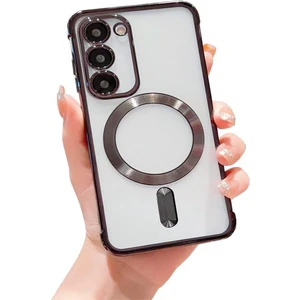 Samsung Galaxy S20 Fe Kılıf Kamera Lens Korumalı Renkli Magsafe Şeffaf Silikon