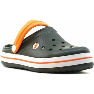 Akınalbella Kadın Sandalet Terlik Haki Turuncu