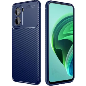 Poco X7 Pro Uyumlu Silikon Kılıf Karbon Desenli Kamera Korumalı Darbe Emici Autofocus Kapak