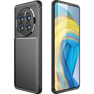 Realme 12 Pro Uyumlu Silikon Kılıf Karbon Desenli Kamera Korumalı Darbe Emici Autofocus Kapak
