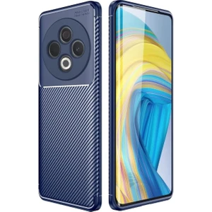 Tecno Spark 30 Uyumlu Silikon Kılıf Karbon Desenli Kamera Korumalı Darbe Emici Autofocus Kapak