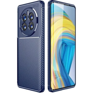 Realme 12 Pro Uyumlu Silikon Kılıf Karbon Desenli Kamera Korumalı Darbe Emici Autofocus Kapak