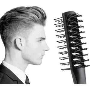 Kırk Ayak Fön Fırçası Çift Yönlü Tarak Şekil Verici Berber Salon Tarakları