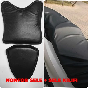 Vi Caro Yamaha Xmax SU Geçirmez Konfor Sele Ve  Su Geçirmez Deri Sele  Kılıfı