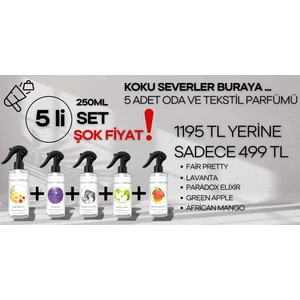 x You Perfume 5 Li Oda ve Tekstil Koku Seti-2