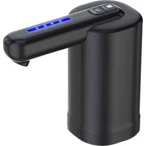 5 Galonluk Şişe Için Su Sebili, Evrensel 2 Motorlu Daha Hızlı Pompalanan Su Pompası, Taşınabilir USB Şarj Siyah (Yurt Dışından)
