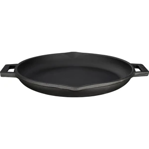 Döküm Yuvarlak Kızartma Tavası Döküm Demir Yekpare Çift Kulplu Çap(Ø)30cm.