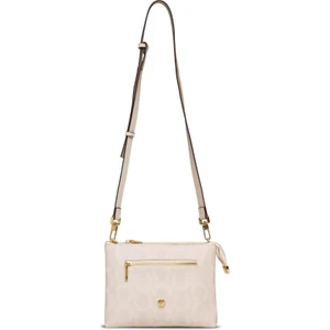 U.S. Polo Assn. Çapraz Askılı Kadın Çanta Ekru Us25164