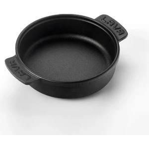 Döküm Yuvarlak Güveç Kabı Döküm Demir Yekpare Çift Kulplu Çap(Ø)11cm.