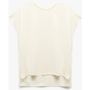 Bisiklet Yaka Relax Fit Basic Uzun Tişört