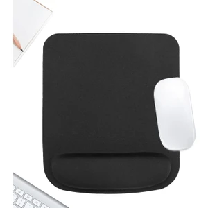 Walter White Prorest Bilek Destekli Siyah Rahat Konforlu Mouse Pad, Ergonomik Mouse Pad,ofis,ev, Siyah