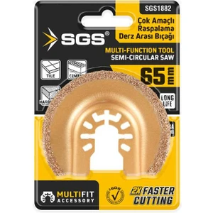 Multı-Tools Kesici ve Raspalama Derz Arası Temizleme Karbür 65 mm