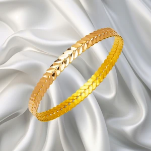 LEVA GOLD 22 Ayar Başak Bilezik