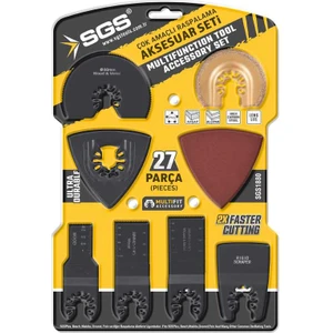 Multı-Tools Kesici ve Raspalama Aksesuar Seti 27 Parça