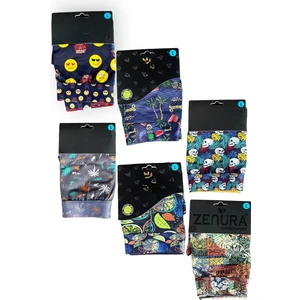 Beyazmartı Zenura Desenli Erkek Boxer 6 Adet