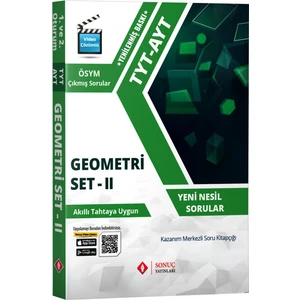 Sonuç Yayınları  TYT  AYT Geometri Set 2