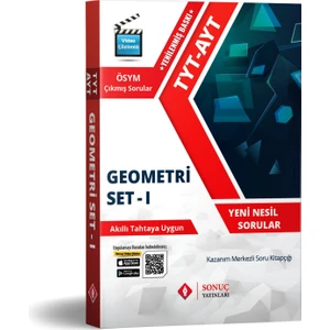 Sonuç Yayınları  TYT  AYT Geometri Set 1