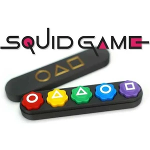 Do Toys Squid Game Gonggi Beş Taş Oyun Seti, Özel Kutulu, Sesli ve Ağırlıklı Model