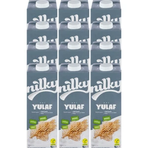 Yulaf Sütü Bitkisel Bazlı Laktosuz Vegan 12x1 lt