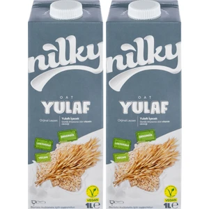 Yulaf Sütü Bitkisel Bazlı Laktosuz Vegan 2x1 lt