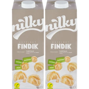 Fındık Sütü Glütensiz Bitkisel Bazlı Laktosuz Vegan 2x1 lt
