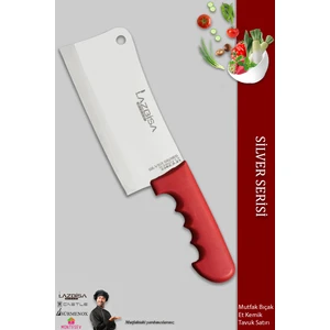Silver Serisi Et Kemik Tavuk Satırı Mutfak Bıçak Satırı ( Mft-122 )