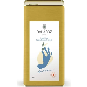 Dalagöz Bahçe Erken Hasat Yüksek Polifenollü Naturel Sızma Zeytinyağı-Gemlik 5 Lt
