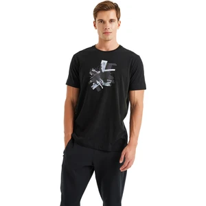 Erkek T-Shirt 40614 - Siyah