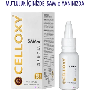 CELLOXY SAM-e 30  ml Dilaltı Damla MODUNUZ YÜKSEK OLSUN