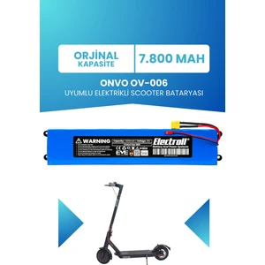 Onvo OV-006 Uyumlu Batarya (ORİJİNAL KAPASİTE) 36V 7.800mAh Elektrikli Scooter Bataryası Değişimi