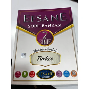 Efsane Soru Bankası Türkçe 7.sınıf
