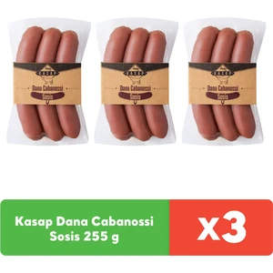 Kasap Dana Cabanossi Sosis 255 g x 3 adet