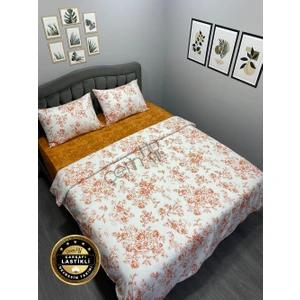 Çetin Home Çetinhome Çarşafı Lastikli Çift Kişilik Nevresim Takımı Firuze