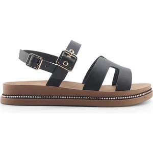 325093.Z 5fx Siyah Kadın Düz Sandalet