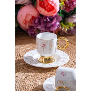 Aren 6 Kişilik Kahve Fincanı Takımı - 90 ml