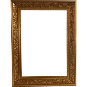 Ayla Hobi Sanat A4 Dekoratif Diploma Belge Çerçevesi  21 x 30 Gold Gerçek Cam