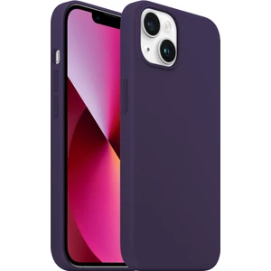 Buff  Apple iPhone 13 Rubber Fit Kılıf Purple