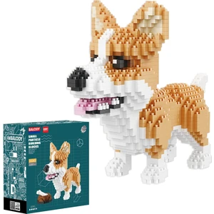 Evcil Hayvan Serisi – Korgi Köpek (BL16043) – Mikro Blok Yapı Oyuncakları Seti