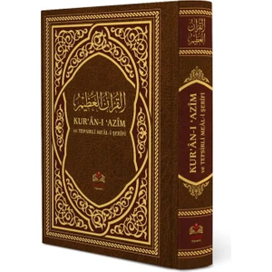 Kuranı Azim ve Tefsirli Meali Şerifi (Rahle Boy)