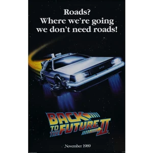 Fidelyo Tasarım Back To The Future Part Iı (1989) 8 ( Folyo ) - Afiş - POSTER-1565 ( 50 cm x 70 cm )