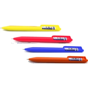 Tükenmez Kalem Canlı Renkler MJ-101 4 Adet