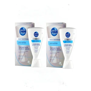 Pearl Drops Pro White- 2 Adet- Perlit Minareli ile inatçı Lekeri Çıkaran Beyazlatıcı Diş Macunu 50  ml