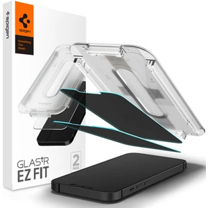 iPhone 14 / 13 / 16e / 13 Pro ile Uyumlu Hayalet Cam Ekran Koruyucu Kolay Kurulum GLAS.tR EZ Fit Privacy HD (2 Adet) - AGL03388