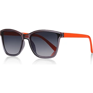 Çocuk Güneş Gözlüğü Füme Çerçeve Turuncu Sap 4010
